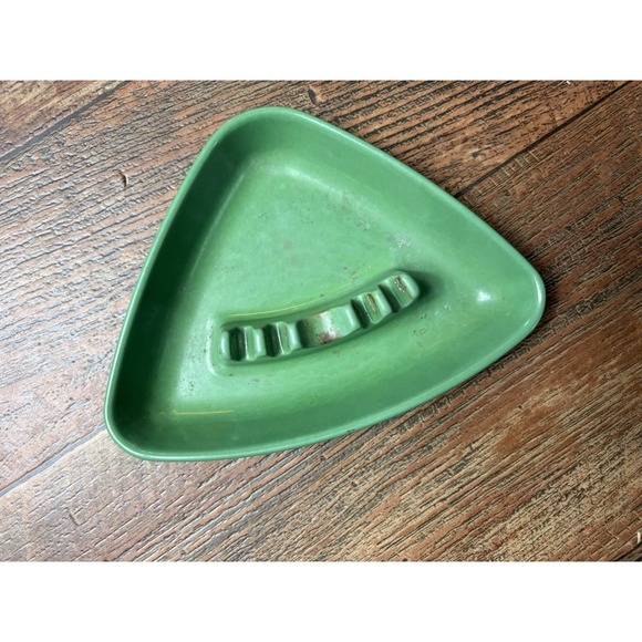 Other - Vintage Modern Boomerang Anholt Coors Green Mid Century Ashtray